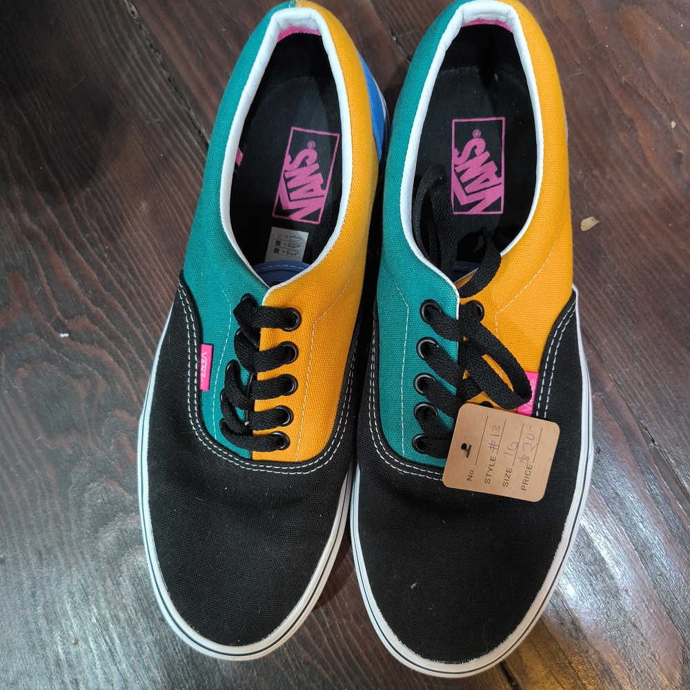 Vans Multicolor Low-Top Sneakers